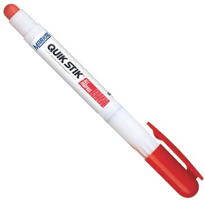 MARKAL 061128 RED QUIK STIK ALL PURPOSE MINI SOLID PAINT MARKER