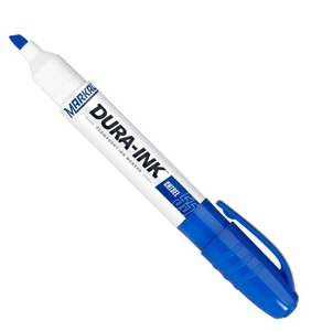 MARKAL 096530 DURA-INK 55 CHISEL MARKER - BLUE