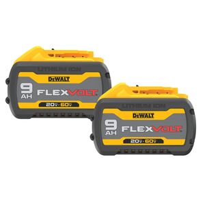 DEWALT DCB609-2 2 PACK 9 AMP FLEXVOLT