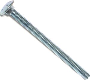 1/4"-20X2" ZN CARRIAGE BOLT EACH