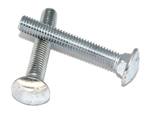 1/4"-20X2-1/2" ZN CARRIAGE BOLT