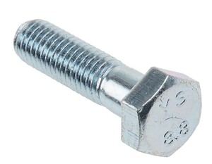 1/4" X 4" ZN HEX BOLT EACH