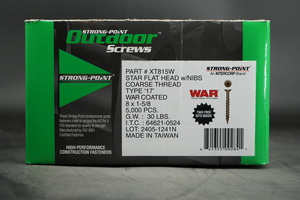 #6X1-5/8" T-20 FLAT HEAD TORX