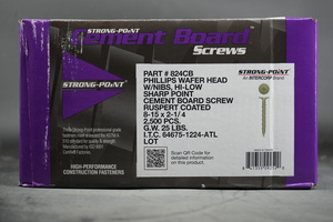 #8X2-1/4" PHILLIPS SHARP CEMENT