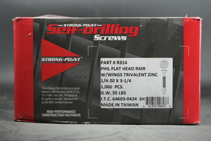 #14X3-1/4" FLAT HEAD COARSE