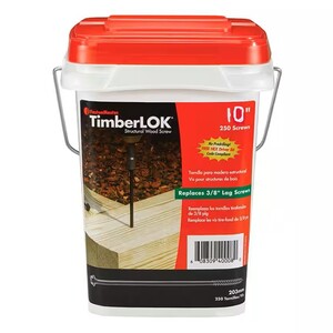 TIMBERLOK 10"HD WOOD SCREW 250