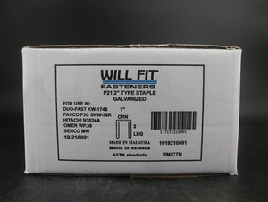 WILL-FIT P21 2" SENCO TYPE Wide Crown
