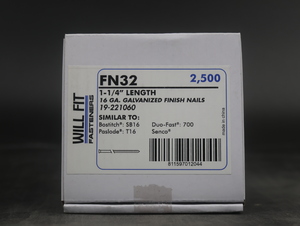 WILL-FIT 16GA 1-1/4 BRAD