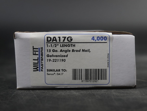 WILL-FIT DA-17 1-1/2 EG BRAD
