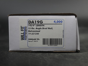 WILL-FIT DA-19 1-3/4 EG BRAD