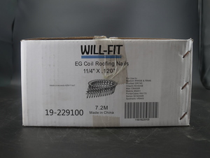 WILL-FIT 1-1/4X120 EG ROOF 15' Roofing Nails