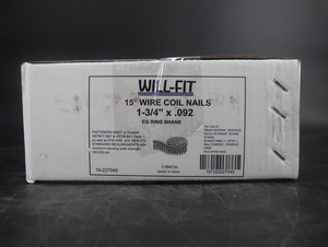 WILL-FIT 1-3/4X092 RS EG 15' Siding Nails
