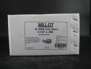 WILL-FIT 2-1/4X092 RS EG 15' Siding Nails
