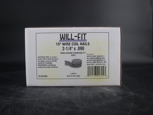 WILL-FIT 2-1/4X090 RS HDG Siding Nails