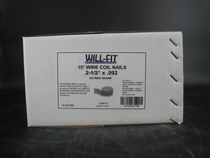 WILL-FIT 2-1/2X092 RS EG 15' Siding Nails