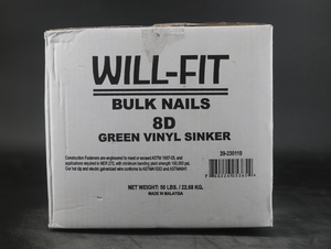 WILL-FIT 8d VC SINKER NAIL